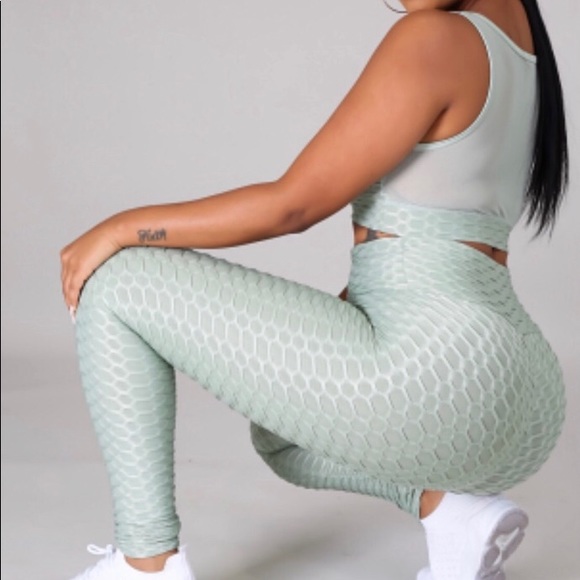 Work It Out Set, Mint Green - Picture 2 of 2